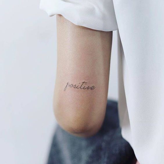 positive - tatuaje - significado de la palabra positive en español