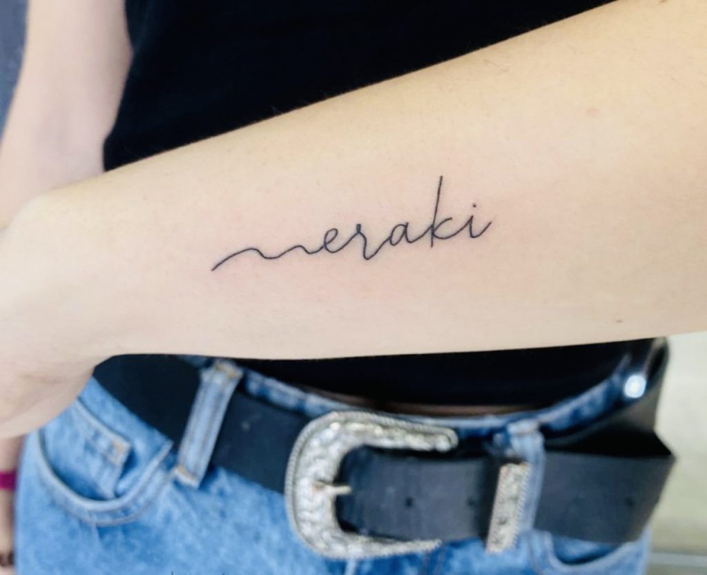 tatuaje meraki ¿Cuál es el significado de Meraki? - ¿Cómo se pronuncia Meraki en español?